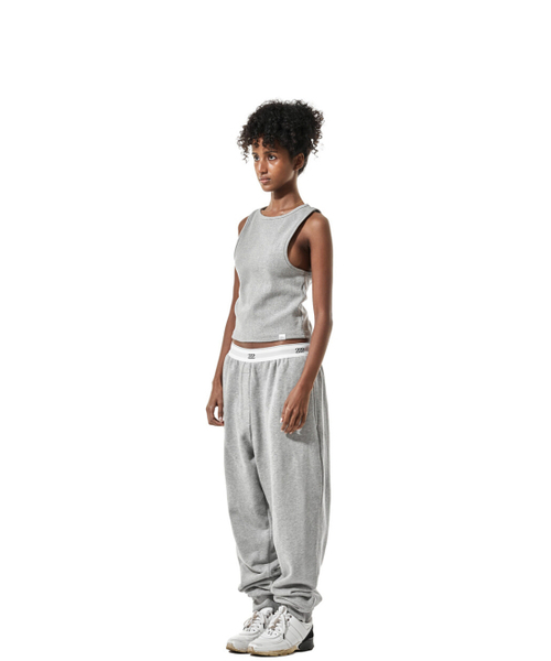 222（イトゥドゥル）の「PANTS 010 (GRAY)（スウェットパンツ・レディース・ライトグレー・FREE）」の2枚目の写真