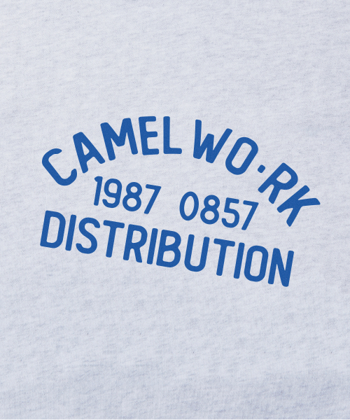 CAMEL WORK(キャメルワーク)の「カメルディストリビューション ラウンドロゴ スウェットシャツ(アッシュグレー)(スウェット・メンズ・その他・MEDIUM/LARGE/X-LARGE)」の4枚目の写真