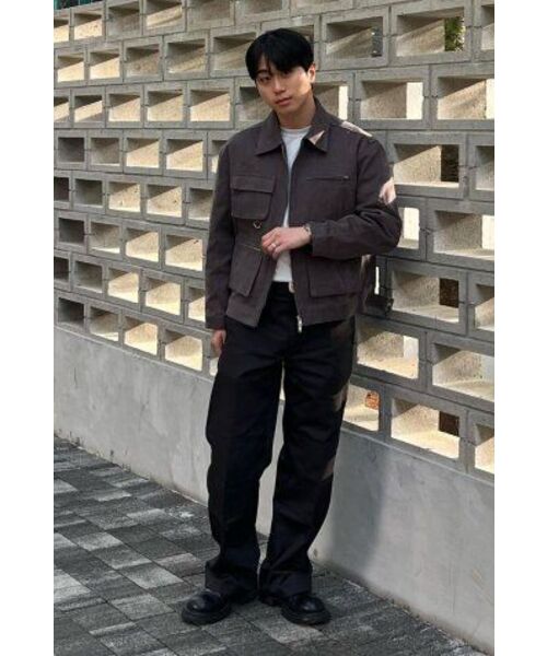 FDR(エフディーアール)の「3D Pocket Detail Work Trucker Jacket_Carbon Charcoal(デニムジャケット・メンズ・その他・LARGE/MEDIUM)」の8枚目の写真