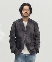 WMC（ダブリューエムシー）の「トラベルジャケット_チャコールグレー（テーラードジャケット）」