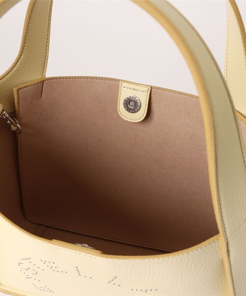 STELLA McCARTNEY(ステラマッカートニー)の「Logo Crossbody Tote Bag / ロゴ クロスボディ トートバッグ(トートバッグ・レディース・イエロー系その他/ピンク系その他・ONE SIZE)」の5枚目の写真