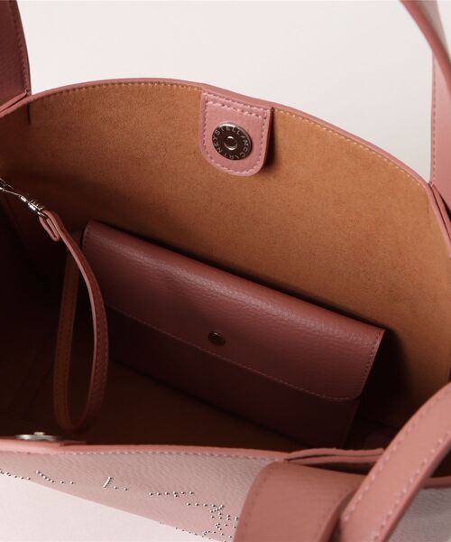STELLA McCARTNEY(ステラマッカートニー)の「Logo Crossbody Tote Bag / ロゴ クロスボディ トートバッグ(トートバッグ・レディース・イエロー系その他/ピンク系その他・ONE SIZE)」の12枚目の写真