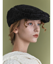 ROSE COIL FLAT CAP IN CREAM（ハンチング/ベレー帽）｜POESIEDAME