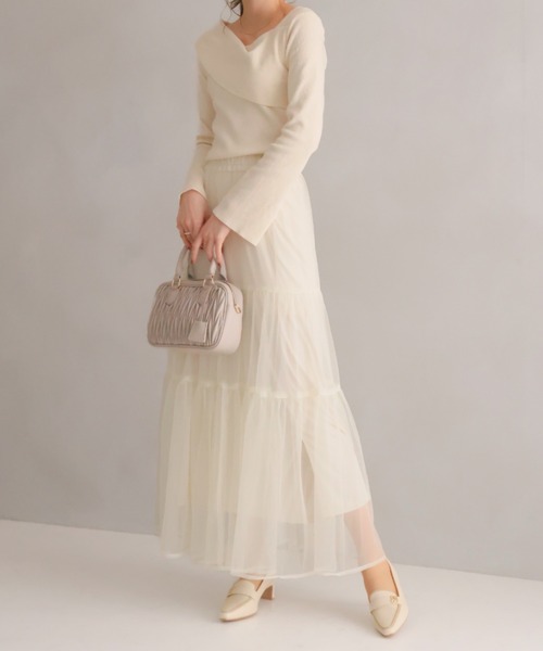 VIVIAN（ヴィヴィアン）の「履きごこちやみつき感激 スクエアトゥモノグラム5cmプレートヒールローファーパンプス（パンプス・レディース・ストーン/ブラック系その他3/ナチュラル・24/23.5/23/22.5/24.5）」の10枚目の写真