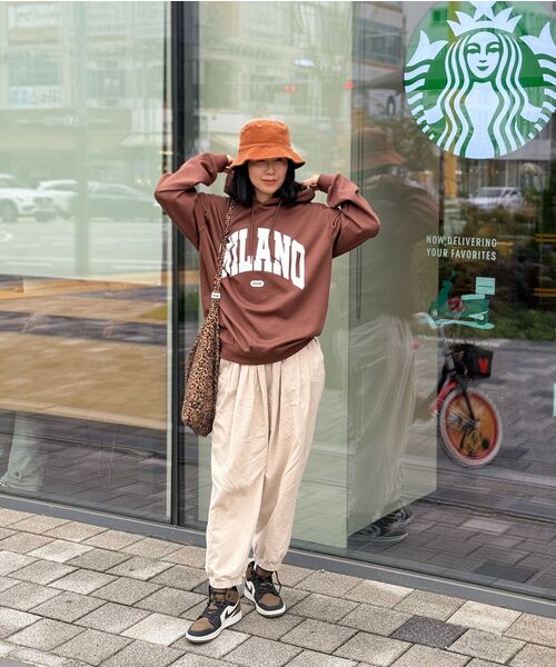 GALEX(ギャレックス)の「レトロシティフードミラノブラウン GA5714 BR(パーカー・メンズ・その他・MEDIUM/LARGE)」の9枚目の写真