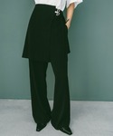 sahara（サハラ）の「Layered Apron Pants/ レイヤードエプロンパンツ（その他パンツ・FREE）」