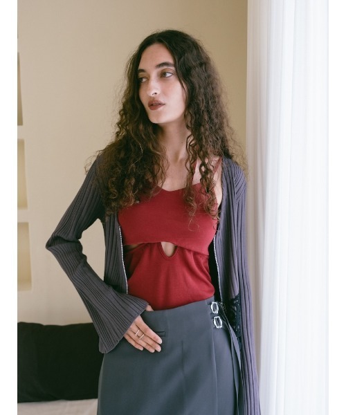 sahara(サハラ)の「Layered Apron Pants(その他パンツ・レディース・グレー/ブラック・FREE)」の15枚目の写真