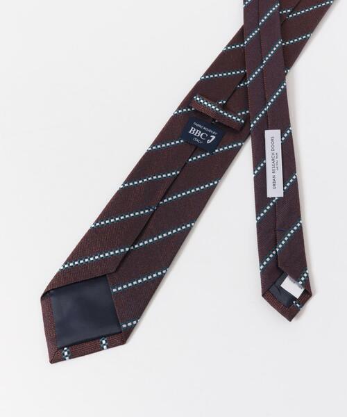 URBAN RESEARCH DOORS（アーバンリサーチドアーズ）の「LIFE STYLE TAILOR　26SS BBCファブリックタイST3（ネクタイ・メンズ・オレンジ系その他/ブラウン系その他/ブルー系その他・-）」の8枚目の写真
