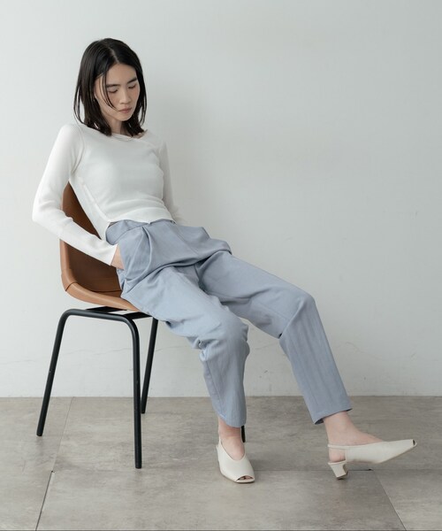 GALLEST（ギャレスト）の「バックストラップパンプス（パンプス・レディース・オフホワイト/ブラック・45/35）」の6枚目の写真