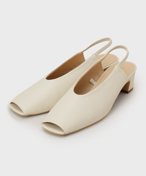 GALLEST（ギャレスト）の「バックストラップパンプス（パンプス・レディース・オフホワイト/ブラック・45/35）」の8枚目の写真