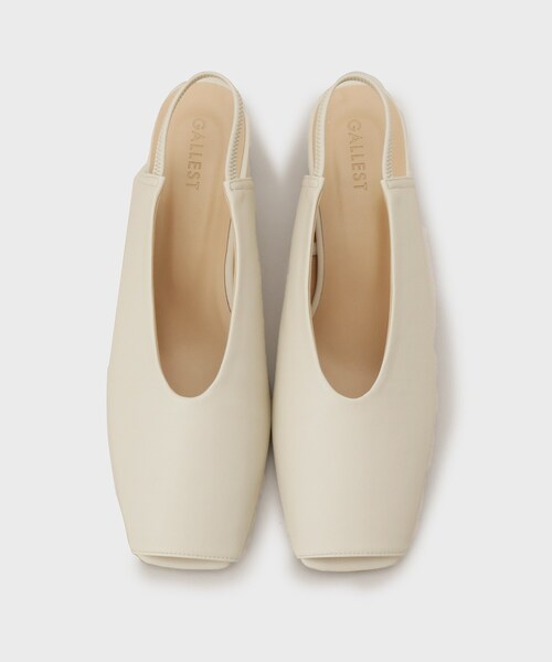 GALLEST（ギャレスト）の「バックストラップパンプス（パンプス・レディース・オフホワイト/ブラック・45/35）」の11枚目の写真