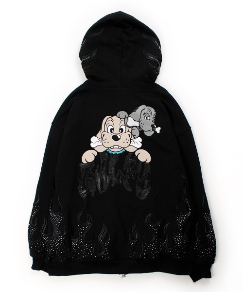 A'GEM/9 × .kom 『GALFY/ガルフィー』ファイヤーピカピカジップアップ