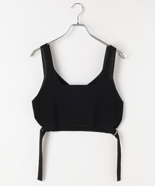 PAGEBOY（ページボーイ）の「サイドベルトニットビスチェ（その他トップス・レディース・ネイビー/ブラック/オフホワイト・FREE）」の22枚目の写真