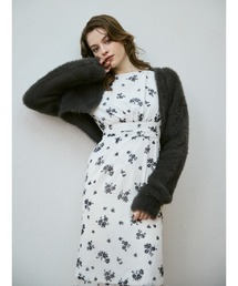 EIMY ISTOIRE | フェザーペプラムニットカーディガンセット(ニット/セーター)