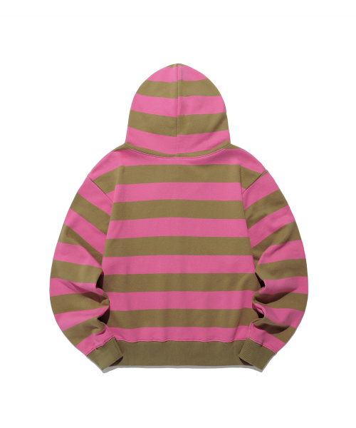 ISTKUNST（イストクンスト）の「PISS OFF ST HOOD ZIP UP_PINK(IK2EFMM483A)（パーカー・レディース・ピンク・S/M/L）」の2枚目の写真