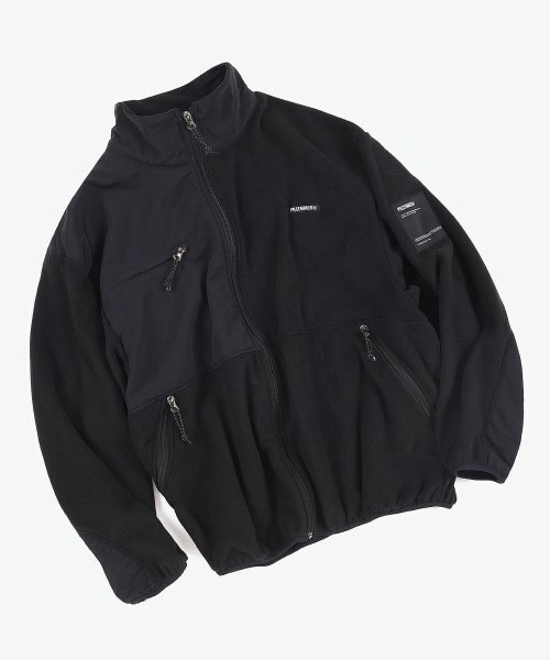 PIECEMAKER（ピースメーカー）の「FLEECE ZIPUP JACKET (BLACK)（その他アウター・レディース・その他・M/L）」の2枚目の写真