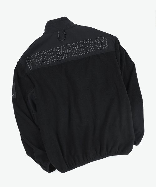 PIECEMAKER（ピースメーカー）の「FLEECE ZIPUP JACKET (BLACK)（その他アウター・レディース・その他・M/L）」の3枚目の写真