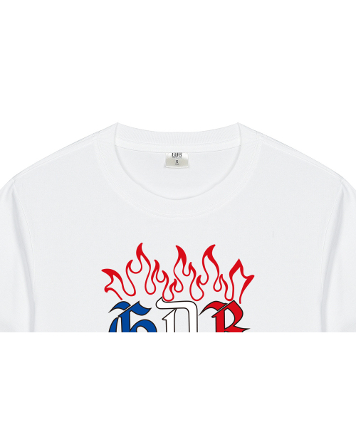 GRAIN DE BEAUTE（グランデボーテ）の「ORIGINAL 1992 T-SHIRT 02 [WHITE]（Tシャツ/カットソー・レディース・ホワイト・S/M/L/XL）」の4枚目の写真