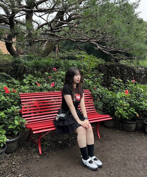 ITZAVIBE（イッザバイブ）の「I LOVE CAT CROP T SHIRT（Tシャツ/カットソー・レディース・その他・ONE SIZE）」の7枚目の写真
