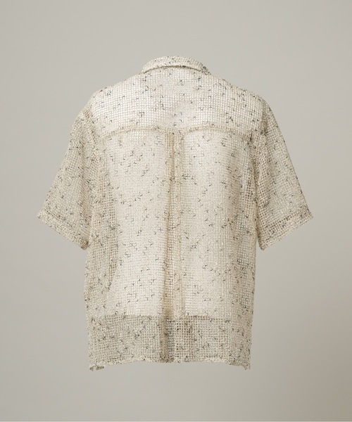 CASPER JOHN(キャスパージョン)の「Nep KARAMI shirts/ネップカラミシャツ(シャツ/ブラウス・メンズ・ブラック/ホワイト/ネイビー・MEDIUM/X-SMALL/LARGE/SMALL)」の16枚目の写真