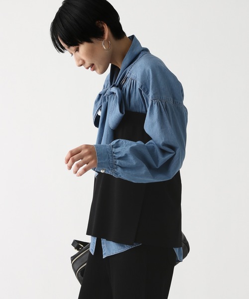 Elura（エルーラ）の「サラサラタッチ2WAYスカート/643260（スカート・レディース・ブラック/ホワイト/ブラウン・FREE）」の4枚目の写真