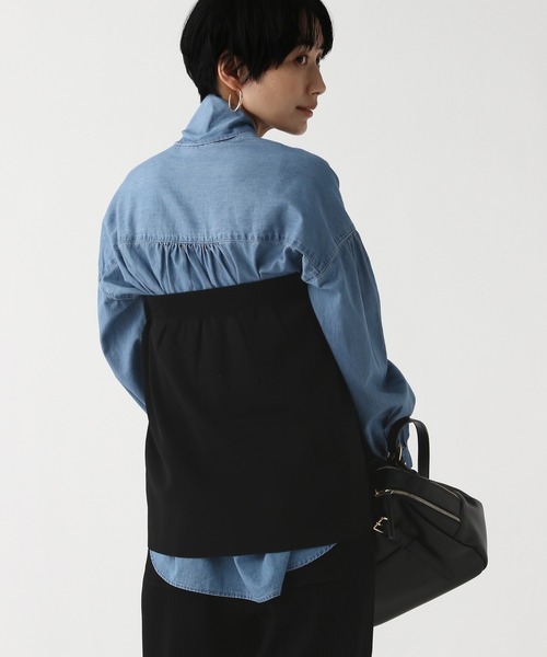 Elura（エルーラ）の「サラサラタッチ2WAYスカート/643260（スカート・レディース・ブラック/ホワイト/ブラウン・FREE）」の5枚目の写真