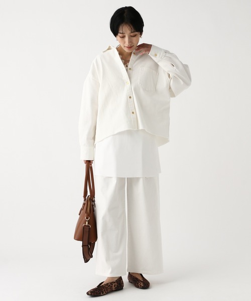 Elura（エルーラ）の「サラサラタッチ2WAYスカート/643260（スカート・レディース・ブラック/ホワイト/ブラウン・FREE）」の22枚目の写真