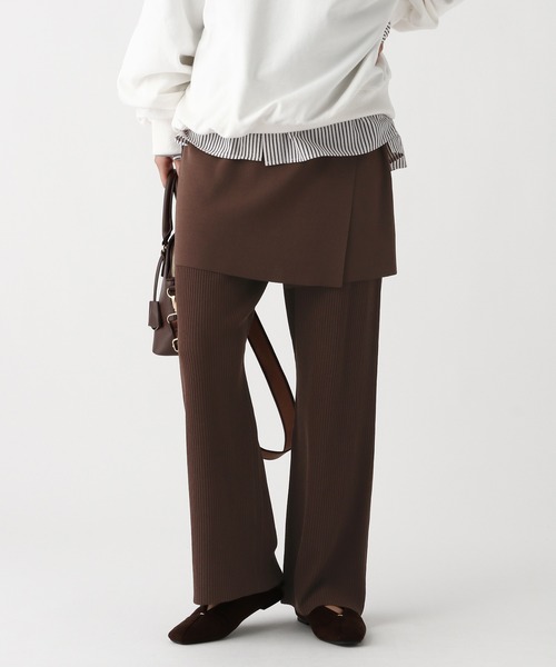 Elura（エルーラ）の「サラサラタッチ2WAYスカート/643260（スカート・レディース・ブラック/ホワイト/ブラウン・FREE）」の11枚目の写真