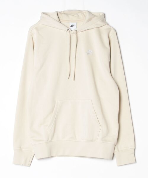 NIKE（ナイキ）の「ナイキ NIKE ナイキ クラブ FTプルオーバーL/Sフーディ（スウェット・メンズ・アイボリー/ブルー・S/M/L/LL/3L）」の11枚目の写真