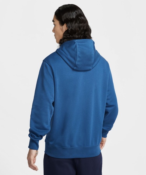 NIKE（ナイキ）の「ナイキ NIKE ナイキ クラブ FTプルオーバーL/Sフーディ（スウェット・メンズ・アイボリー/ブルー・S/M/L/LL/3L）」の7枚目の写真