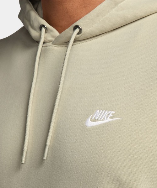 NIKE（ナイキ）の「ナイキ NIKE ナイキ クラブ FTプルオーバーL/Sフーディ（スウェット・メンズ・アイボリー/ブルー・S/M/L/LL/3L）」の4枚目の写真
