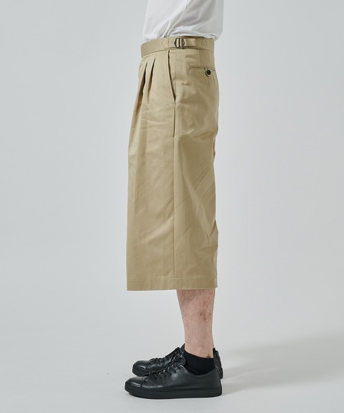 markaware（マーカウェア）の「【markaware/marka】TWO TUCK CROPPED TROUSERS（その他パンツ・メンズ・ベージュ・1）」の3枚目の写真