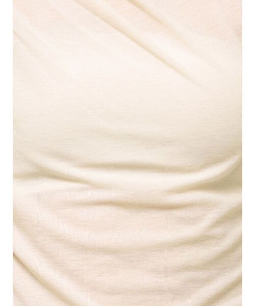 MURUA（ムルーア）の「ドレープワンショルトップス（Tシャツ/カットソー・レディース・ホワイト/ブラック/モカ・FREE）」の14枚目の写真