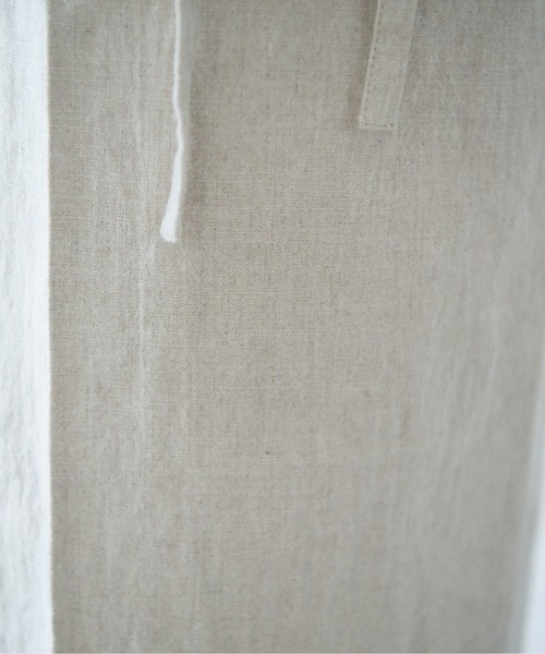 yuni（ユニ　）の「高密度Cotton/Linen high waist wrap  パンツ（その他パンツ・レディース・アイボリー・S/M）」の17枚目の写真