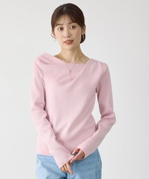 ドレープニットプルオーバー