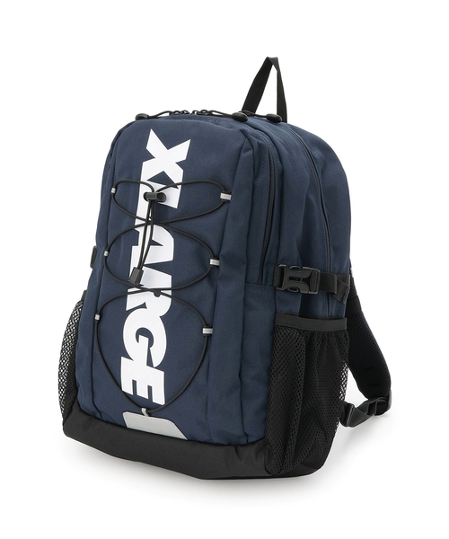 XLARGE KIDS（エクストララージキッズ）の「ロゴストリング バックパック（バックパック/リュック・キッズ・ベージュ/ブラック/ネイビー・F）」の3枚目の写真