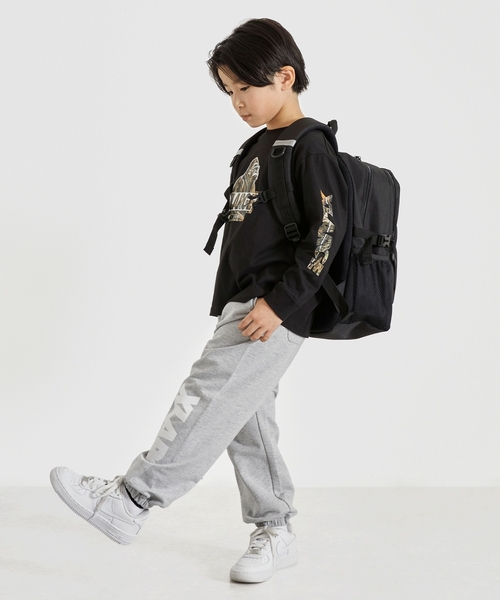XLARGE KIDS（エクストララージキッズ）の「ロゴストリング バックパック（バックパック/リュック・キッズ・ベージュ/ブラック/ネイビー・F）」の15枚目の写真