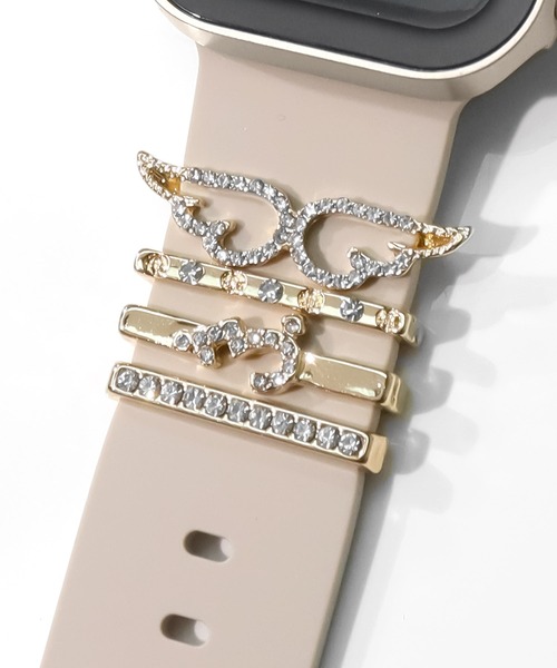 Urban Coral(アーバンコーラル)の「Apple Watch Band / アップルウォッチ チャーム アクセサリー / Urban Coral(デジタル腕時計・レディース・B/G/K/A/J/C/E/F・FREE)」の7枚目の写真