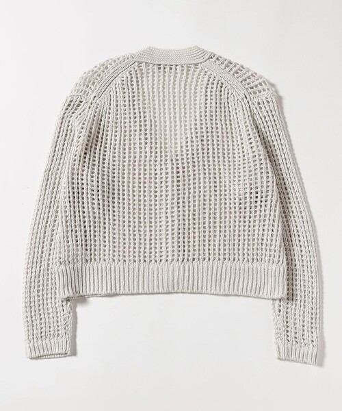 Demi-Luxe BEAMS（デミルクス ビームス）の「【6/11値下げ】3ゲージ コットン メッシュ カーディガン（カーディガン/ボレロ・レディース・ライトブラウン/ホワイト系その他6・ONE SIZE）」の14枚目の写真