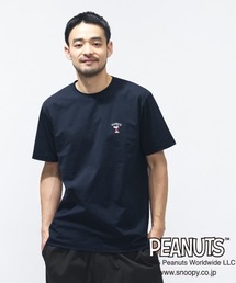 ピーナッツ UVカットドライグラフィックTシャツ JOE COOL