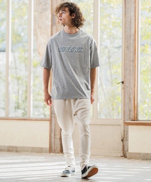 CAMBIO（カンビオ）の「mt10258-ビッグシルエットプリントT（ORDERED） Tシャツ(2601123MCB)（Tシャツ/カットソー・メンズ・ホワイト/ブラック/グレー・S/M/L/XL）」の15枚目の写真