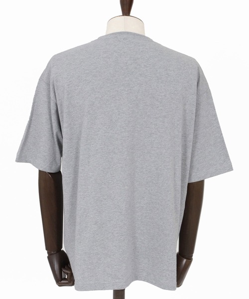 CAMBIO（カンビオ）の「mt10258-ビッグシルエットプリントT（ORDERED） Tシャツ(2601123MCB)（Tシャツ/カットソー・メンズ・ホワイト/ブラック/グレー・S/M/L/XL）」の20枚目の写真