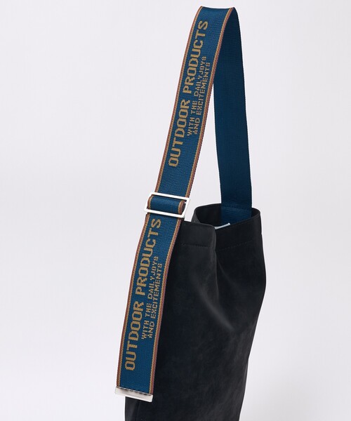 OUTDOOR PRODUCTS(アウトドアプロダクツ)の「【OUTDOOR PRODUCTS】Jacquard Tape Tote ロゴテープ 縦型トートバッグ(トートバッグ・レディース・アイボリー/ブラック/グレー・フリー)」の11枚目の写真