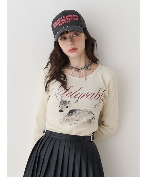 jouetie（ジュエティ）の「スターモチーフビジューネックレス（ネックレス・レディース・シルバー・FREE）」の3枚目の写真