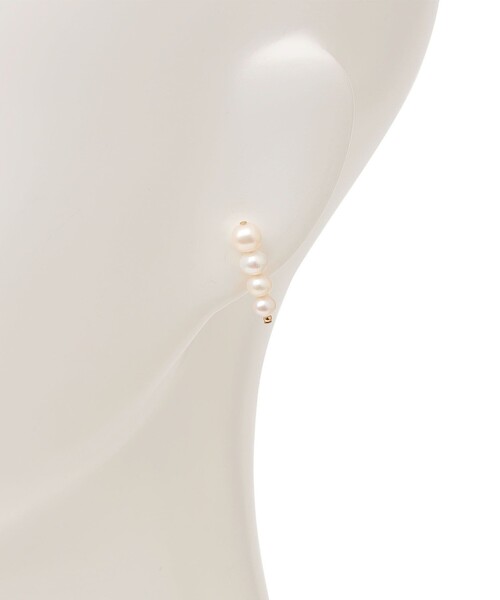 SHIPS（シップス）の「ライン 淡水 パール イヤリング（イヤリング・レディース・ゴールド・ONE SIZE）」の3枚目の写真