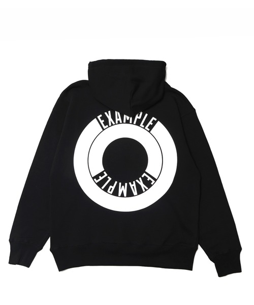 EXAMPLE(エグザンプル)の「EXAMPLE ROUND LOGO HOODIE(パーカー・メンズ・ネイビー/ブラック/アッシュ・XXL/XL/L/M)」の13枚目の写真