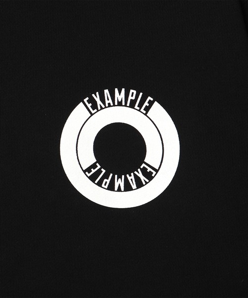 EXAMPLE(エグザンプル)の「EXAMPLE ROUND LOGO HOODIE(パーカー・メンズ・ネイビー/ブラック/アッシュ・XXL/XL/L/M)」の14枚目の写真