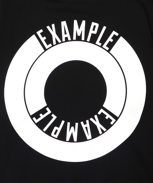 EXAMPLE(エグザンプル)の「EXAMPLE ROUND LOGO HOODIE(パーカー・メンズ・ネイビー/ブラック/アッシュ・XXL/XL/L/M)」の15枚目の写真
