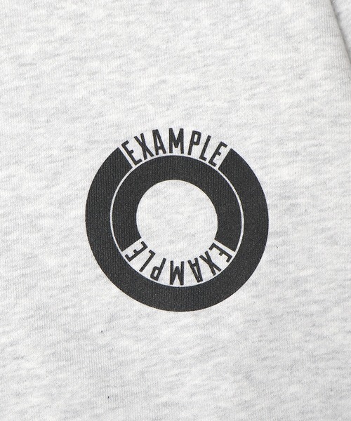 EXAMPLE(エグザンプル)の「EXAMPLE ROUND LOGO HOODIE(パーカー・メンズ・ネイビー/ブラック/アッシュ・XXL/XL/L/M)」の20枚目の写真