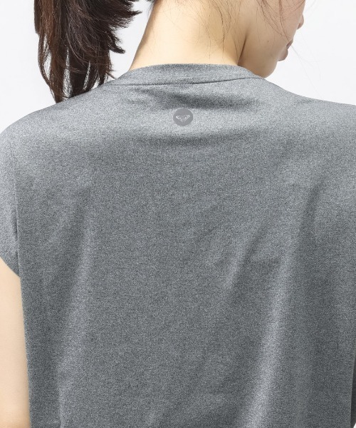 ROXY(ロキシー)の「ロキシー ROXY フィットネス 半袖Tシャツ(Tシャツ/カットソー・レディース・グレー/ブルー・M/L/S)」の6枚目の写真